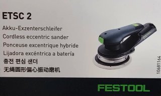 Festool ETSC 2 150 Kit 2 Batterie Caricatore