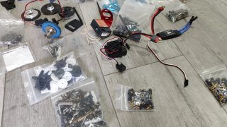 Coche RC material diverso