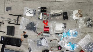 Coche RC material diverso