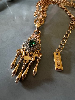 Collana vintage oro rosa 14k