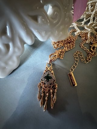 Collana vintage oro rosa 14k
