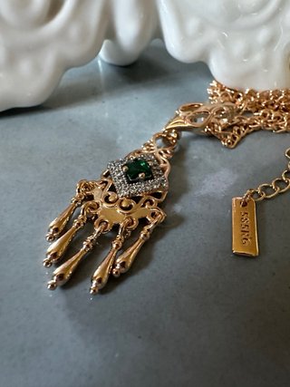 Collana vintage oro rosa 14k
