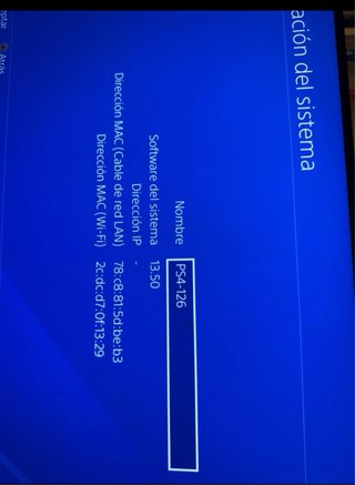 PS4 (PlayStation 4) Negra