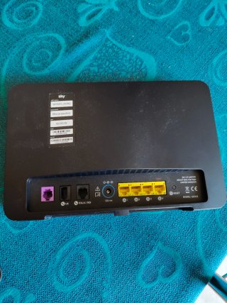 Router Sky WiFi con alimentatore