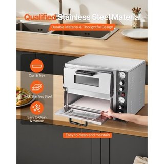 Forno Pizza Elettrico, 18" Doppio Piano Commercial
