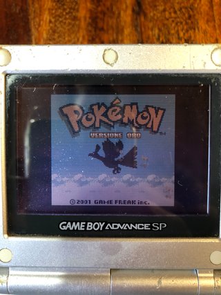 Pokémon Versione Oro gameboy color GBC originale