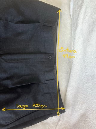Traje negro Springfield
