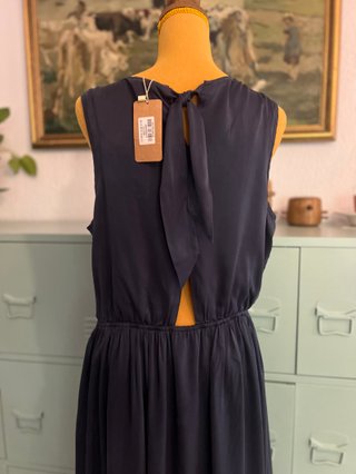 Simorra 100% Silk Elegant High Low Dress New With
