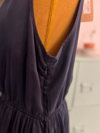 Simorra 100% Silk Elegant High Low Dress New With