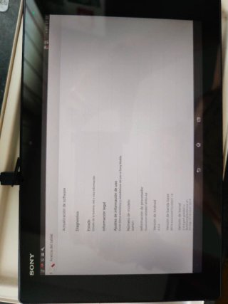 Sony Xperia Z2 Tablet Negra