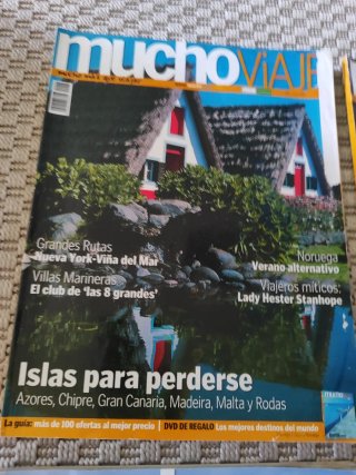 4 Revistas Mucho viaje año 2005