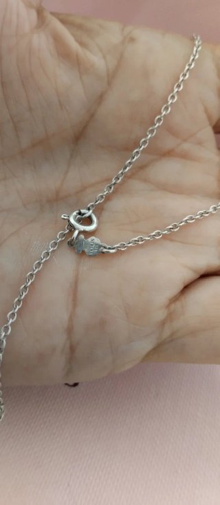 Collar Tous Plata . Original Con Caja y Bolsa
