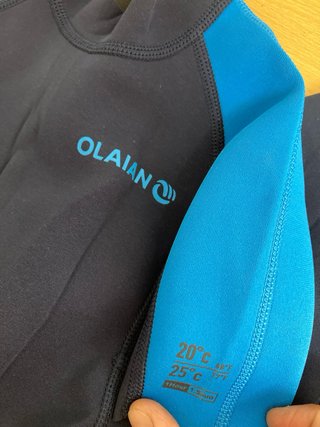 Traje de neopreno corto Olaian 1,5mm - niño 2 años