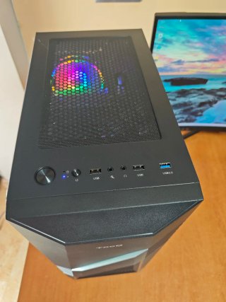 Ordenador I7-7700K TooQ Negro/Multicolor