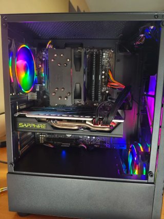 Ordenador I7-7700K TooQ Negro/Multicolor