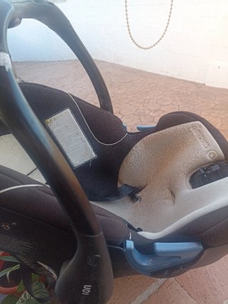Carrito Concord negro capazo,silla y maxicosi