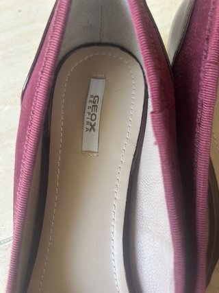Bailarinas Geox Respira burdeos – Talla 40