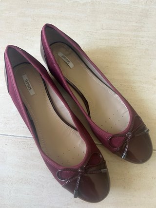 Bailarinas Geox Respira burdeos – Talla 40