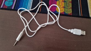 Cable USB a Jack 2.5 mm