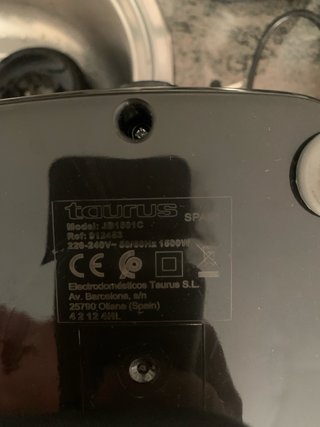 Batidora Taurus Optima Easy 1500W