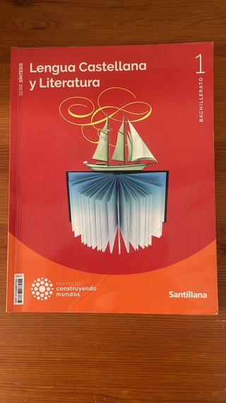Libro de castellano 1ro bachillerato