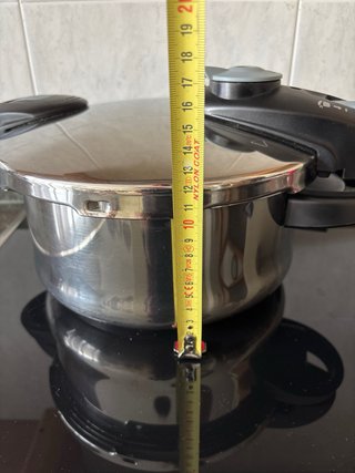 Olla express, para gas-vitro-induction, Inoxidable