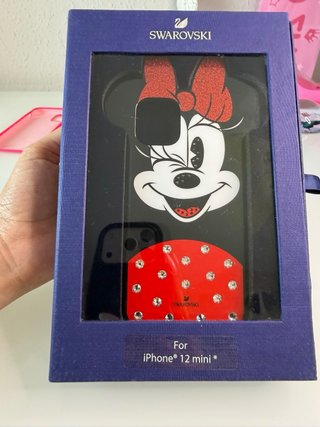 Custodia Swarovski Minnie Mouse per iPhone 12 mini
