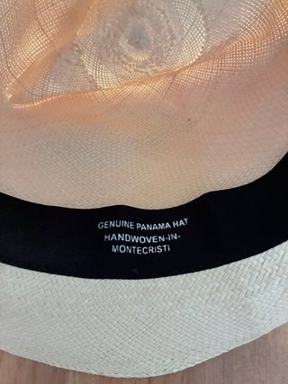 Sombrero Montecristi Panamá Talla 55