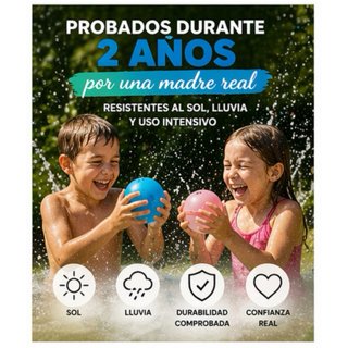 Globos de Agua Reutilizables Magickid 10 Unidades