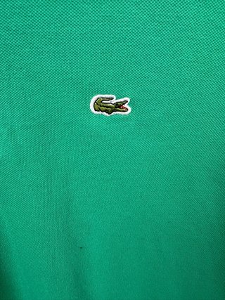 Polo Lacoste M Verde Azulado