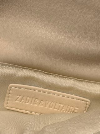 Bolso Zadig & Voltaire Beige/Plata