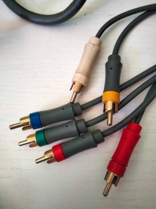 Cavo Componente AV RCA per Xbox 360 Microsoft