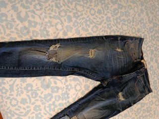 Pantalón vaquero Pull&Bear desgastado