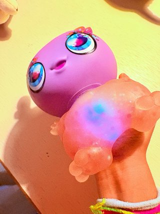 Juguete squishy con luces al apretar