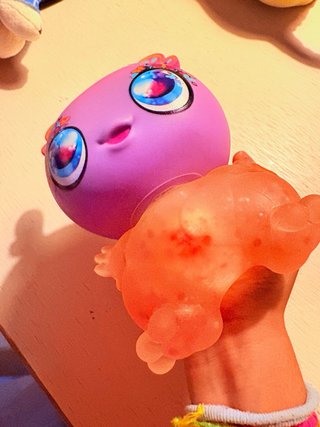 Juguete squishy con luces al apretar
