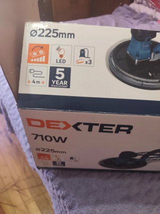 Lijadora jirafa Dexter 710W 225mm