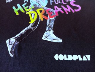 Camiseta Coldplay Tshirt