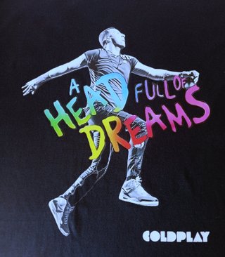 Camiseta Coldplay Tshirt