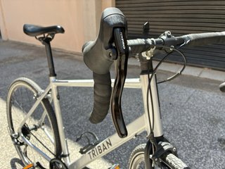 Bicicleta Triban RC100 Gris