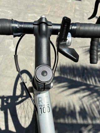 Bicicleta Triban RC100 Gris