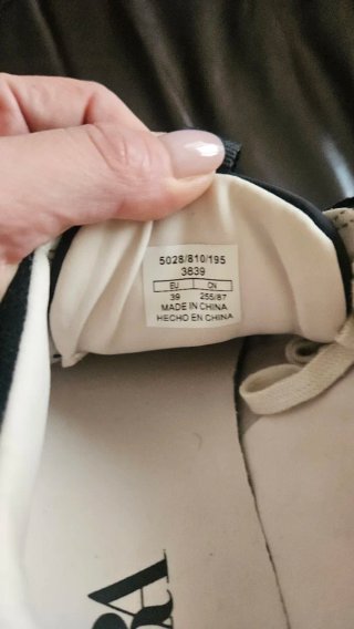 Zapatillas Zara Beige/Negro/Marrón
