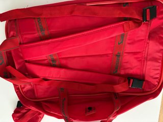 Maleta-Mochila Samsonite Vintage 90s Roja