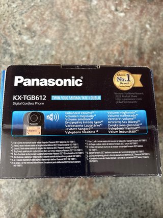 Telefono duo  Panasonic nuevo sin estrenar