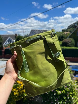 Bolso Mano Vintage | Verde