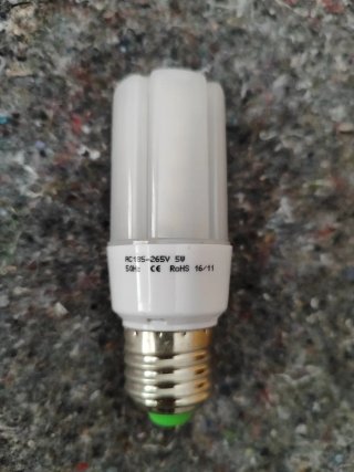 Plafón de techo de cristal blanco + 3 bombillas