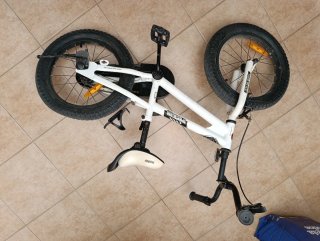 Bicicleta BMX Infantil Blanca
