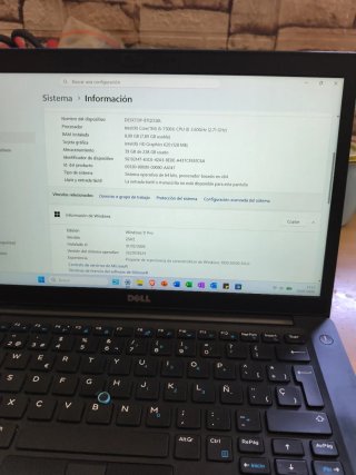 DELL 7480 I5 7300 8GB+ 256SSD W11PRO +OFICCE +ETC