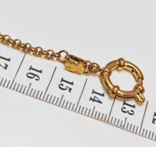 Pulsera Tous acero inoxidable dorado