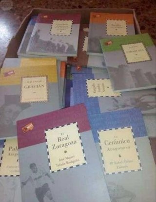 Colección libros aragon + 90 volúmenes