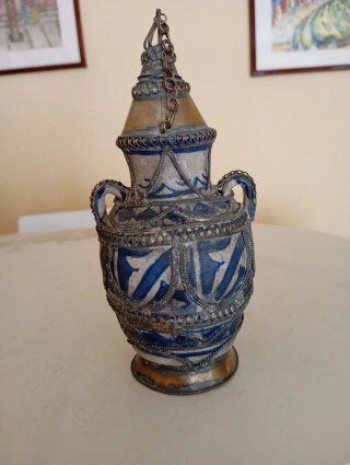 Antiguo Jarron Fez Marueccos